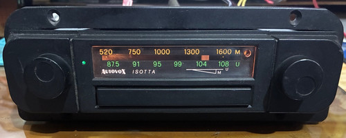 Autoradio vintage autovox - autoradio,