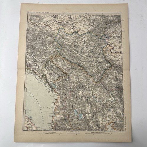 Mappa serbia montenegro - serbia,
