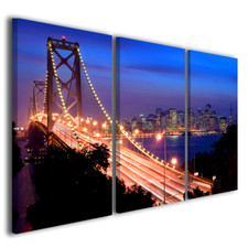 Quadri moderni città new york