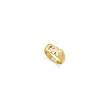 Anello In Oro Giallo 9Ct
