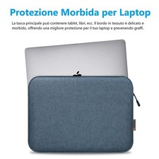 Custodia borsa laptop blu - pc,
