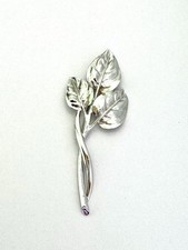 Trifari Silver Tone Brooch