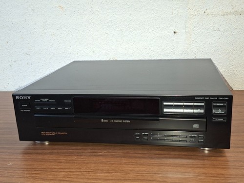 Sony cdp c265 fach - cdp-c265, 5-fach