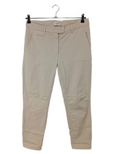 DONDUP Pantalone jersey Donna Pantalone Taglia IT 44 bianco sporco stile casual