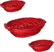 Set Di 3 Cesti Ovali in