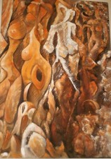 L'inizio della vita - olio su