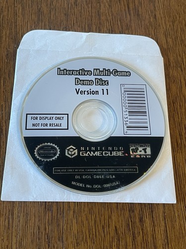 Nintendo gamecube interactive - nintendo,