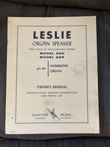 Leslie 22h 22r altoparlante - 22h,