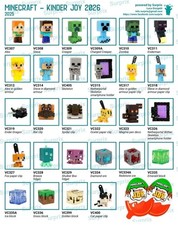KINDER JOY MINECRAFT