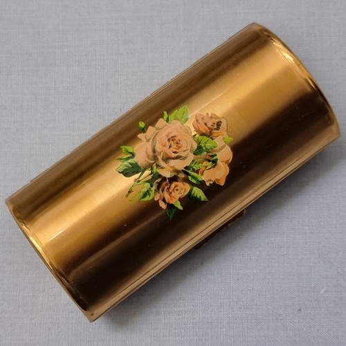 Vintage brass and enamel kigu - brass,
