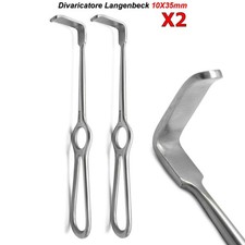Retrattore per Chirurgia dei Tessuti Molli Divaricatore Retrazione Langenbeck CE