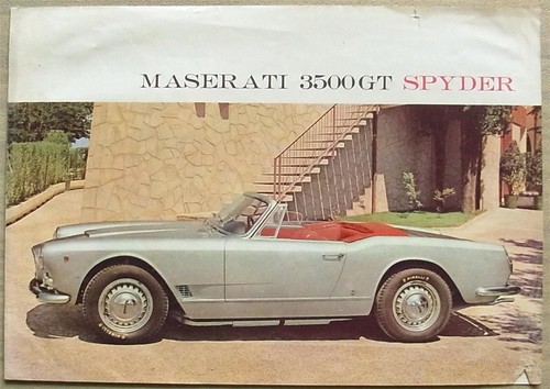 Brochure vendita auto maserati - vendita,