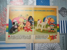 PUBBLICITA' CARTACEA ORIGINALE ADVERTISING BAMBOLA "IRIDELLA" MATTEL anni 80 