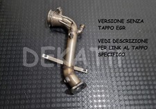 DOWNPIPE INOX TUBO RIMOZIONE