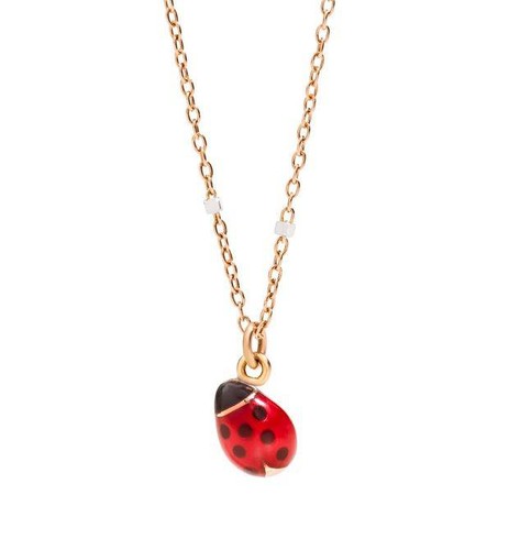 Collana dodo coccinella - collana,
