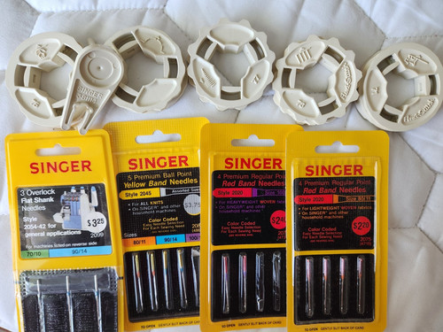 Mixed lot vintage singer - lot,