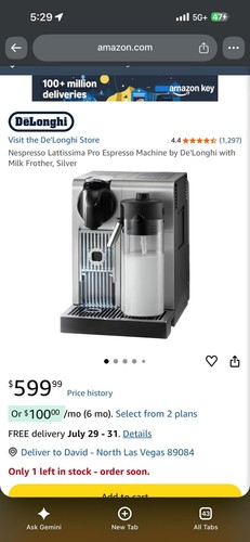 Macchina espresso nespresso - da,