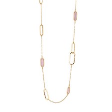 Collana lunga 90 donna acciaio