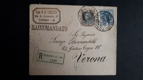 Interessante storia postale - ,