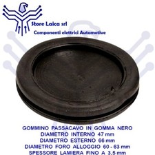GOMMINO PASSACAVO IN GOMMA CON