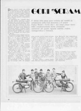 advertising Pubblicità  TEST MOTO GORI 50cc. SCRAMBLER 1973 -MOTOITALIANE ENDURO