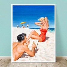 ART DECO Pin-up Cover Girl