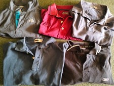 Set di 5 magliette polo tg XXL