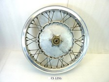 Cerchio anteriore Guzzi V7 850 GT ruota Borrani 18 x 3 RECORD bordo H allumin...