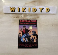 DYLAN DOG SU FLYER SCREAM CLUB PUB MOVIE E LUDOTECA
