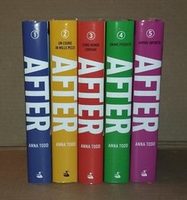 Anna Todd - AFTER . Serie completa di 5 volumi - Come nuovi
