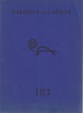 LUIGI PARZINI. Galleria dell'Ariete Milano 1974, n.183