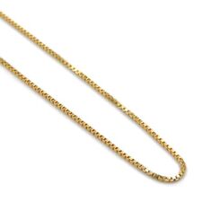 Collana Maglia Veneziana in Argento 925 Placcato Oro Lunghezza cm 50