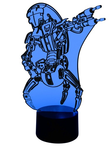 Lampada led robot alieno - robot,