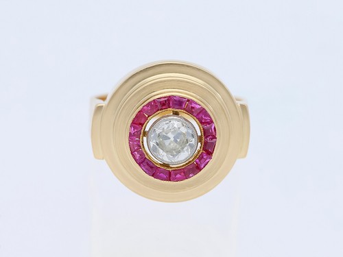 Anello antico art - art, 0,80