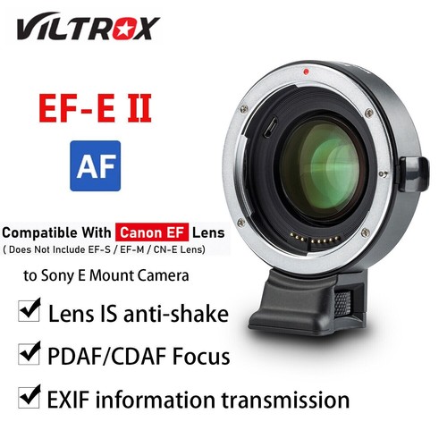 Viltrox lens adapter - ef-e,