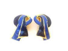 Antiche Orecchini Clip Fiocco