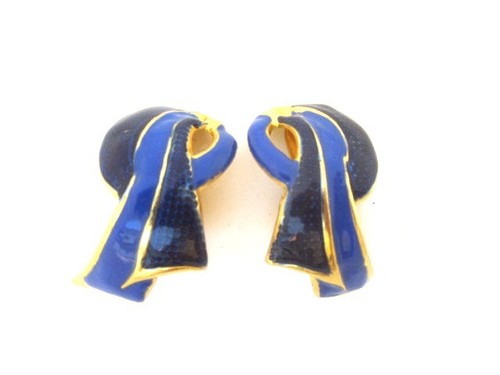 Antiche orecchini clip - orecchini,