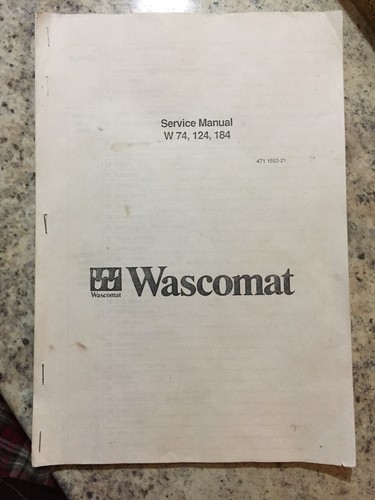 Electrolux wascomat w74 w124 - wascomat,