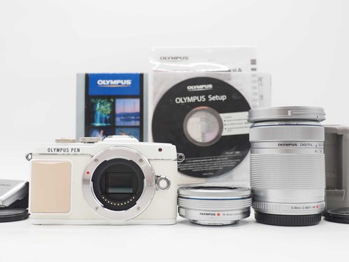 Olympus pl7 white - white, 14-42