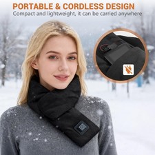 Sciarpa collo riscaldata USB +