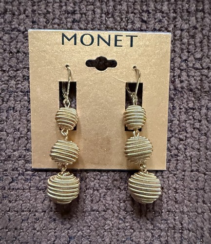 Orecchini vintage monet - vintage,