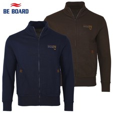 Giacca felpa invernale uomo zip intera BE BOARD tasche laterali M L XL XXL 3XL