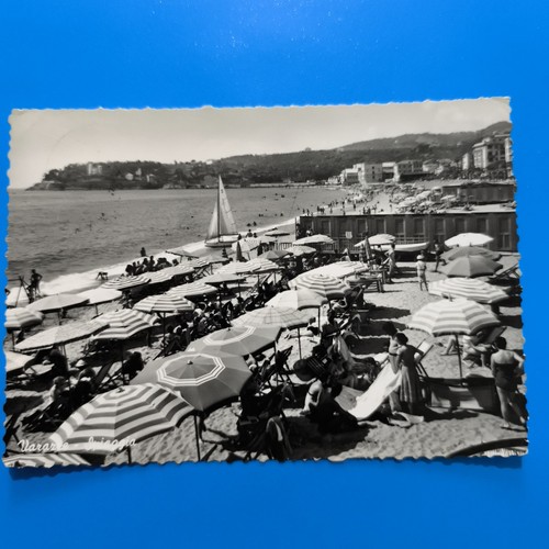Varazze spiaggia cartolina - spiaggia,