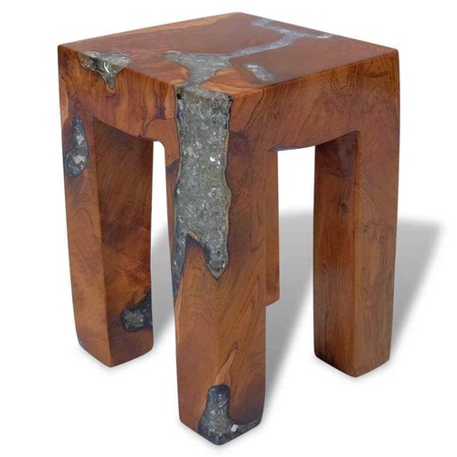 Vidaxl sgabello legno - vidaxl, in