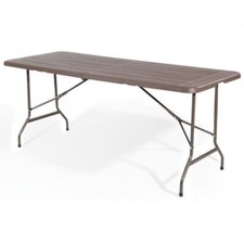 TAVOLO MARRONE PIEGHEVOLE