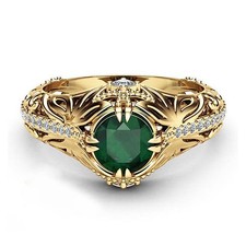 New Anillo De Oro 14k Mujer