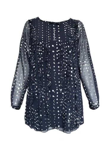 Marina rinaldi blusa donna blu - rinaldi,