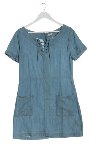 Abito jeans hollister blu - abito,