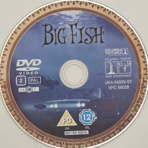 Big fish dvd - big, columbia