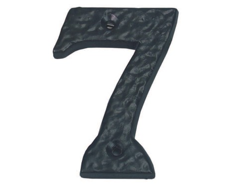 Numero civico in - numero, ferro